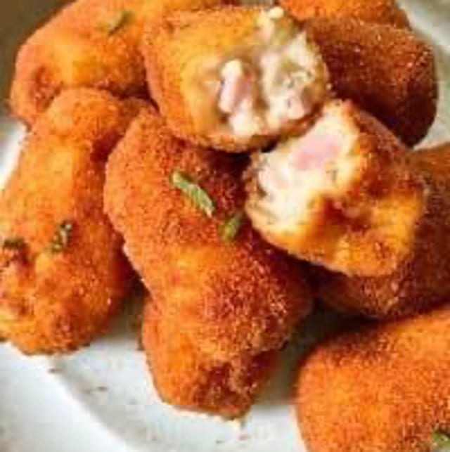 Ham and cheese Croquetas | Lunch.